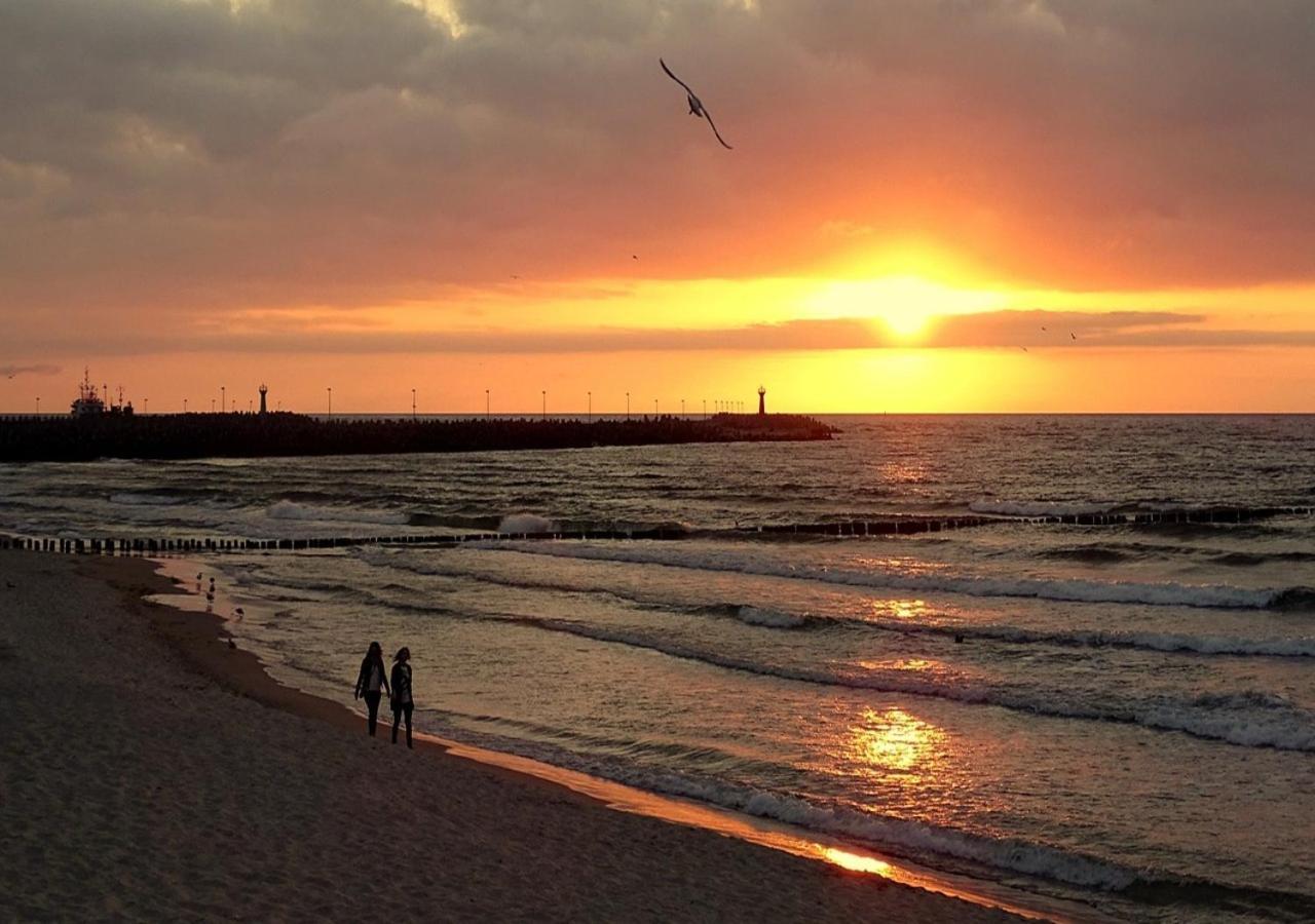 Apartament Whiteblue Kolobrzeg Z Duzym Ogrodkiem - 100 M Od Plazy! Whiteblue Kolberg Apartment Mit Grossem Garten - 100 M Vom Strand Entfernt! Whiteblue Kolobrzeg Apartman S Velkou Zahradou - 100 M Od Plaze! المظهر الخارجي الصورة